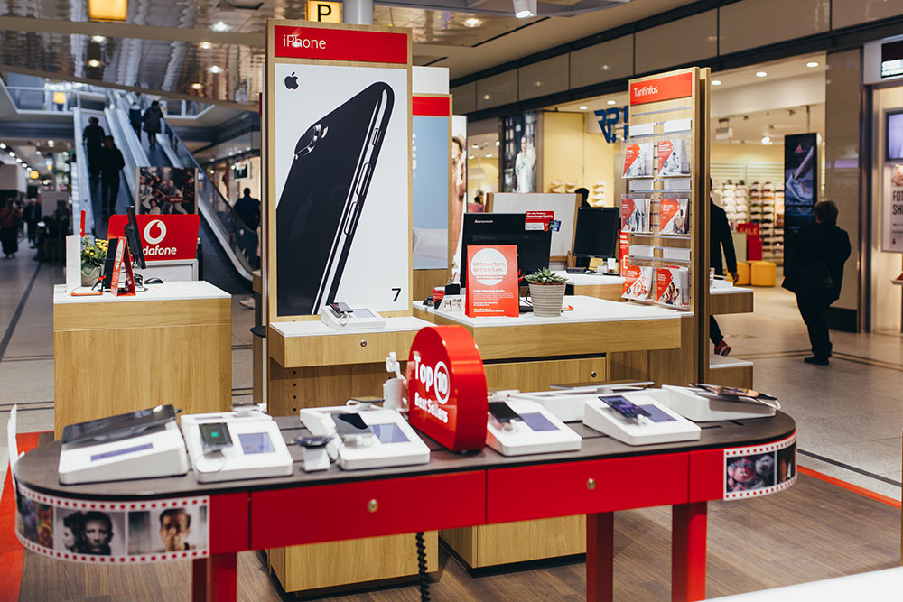 Vodafone Matrix Shops